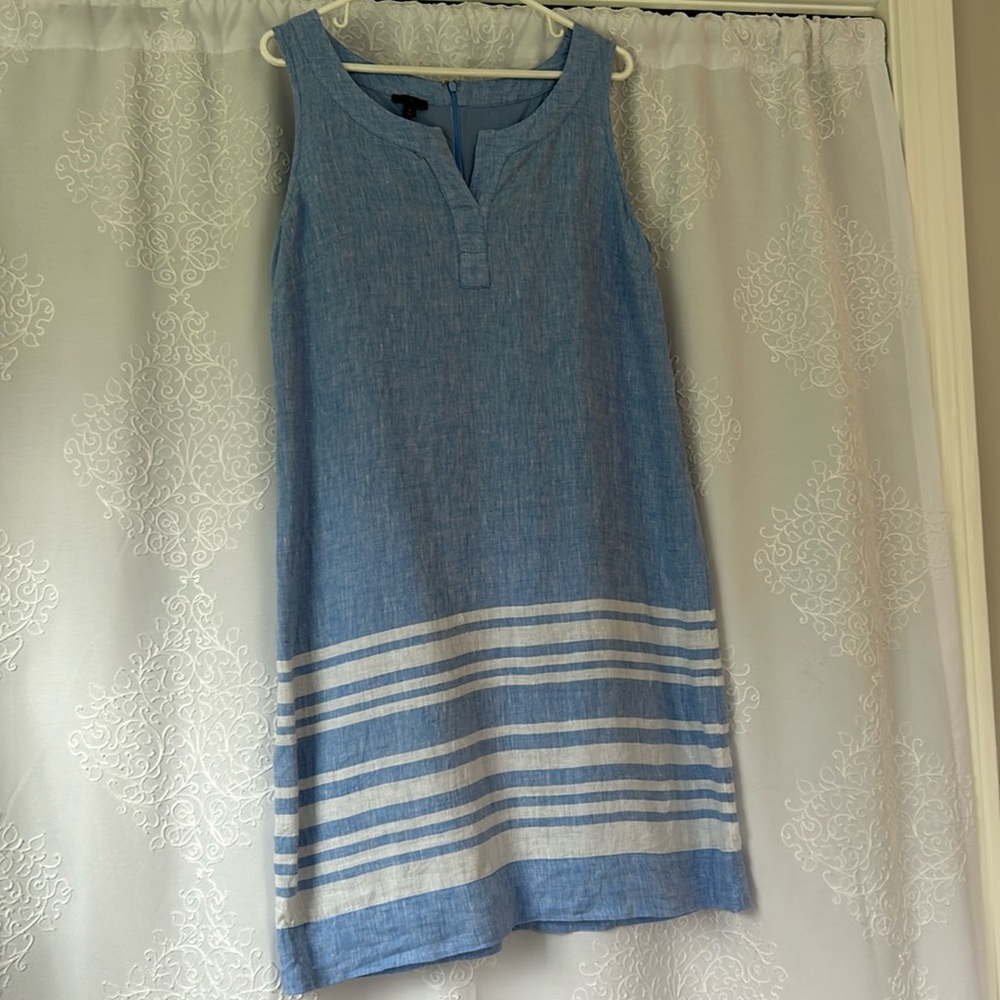 Linen Shift Dress